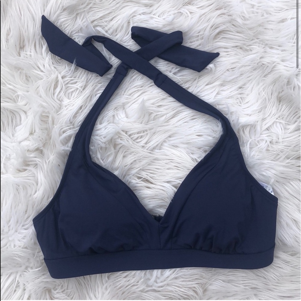 V-Neck Halter Bikini Top sz. 10